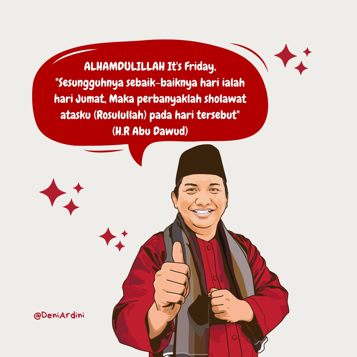 DeniArdini's tweet photo. Alhamdulillah, It's Friday...

#jumatberkah #deniardini https://t.co/0TiLDY5QAJ