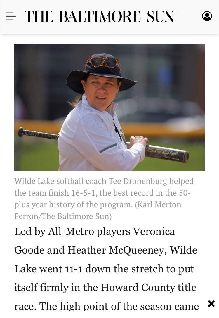 hcpss_wlhs's tweet photo. So proud of our @baltimoresun All Met Softball superstars!!!
All Met Coach of the Year Tee Dronenburg 
All Met 1st Team Veronica Goode
All Met 2nd Team Heather McQueeney
💚💛🥎 @WildecatSB https://t.co/h2CTbB3y0p