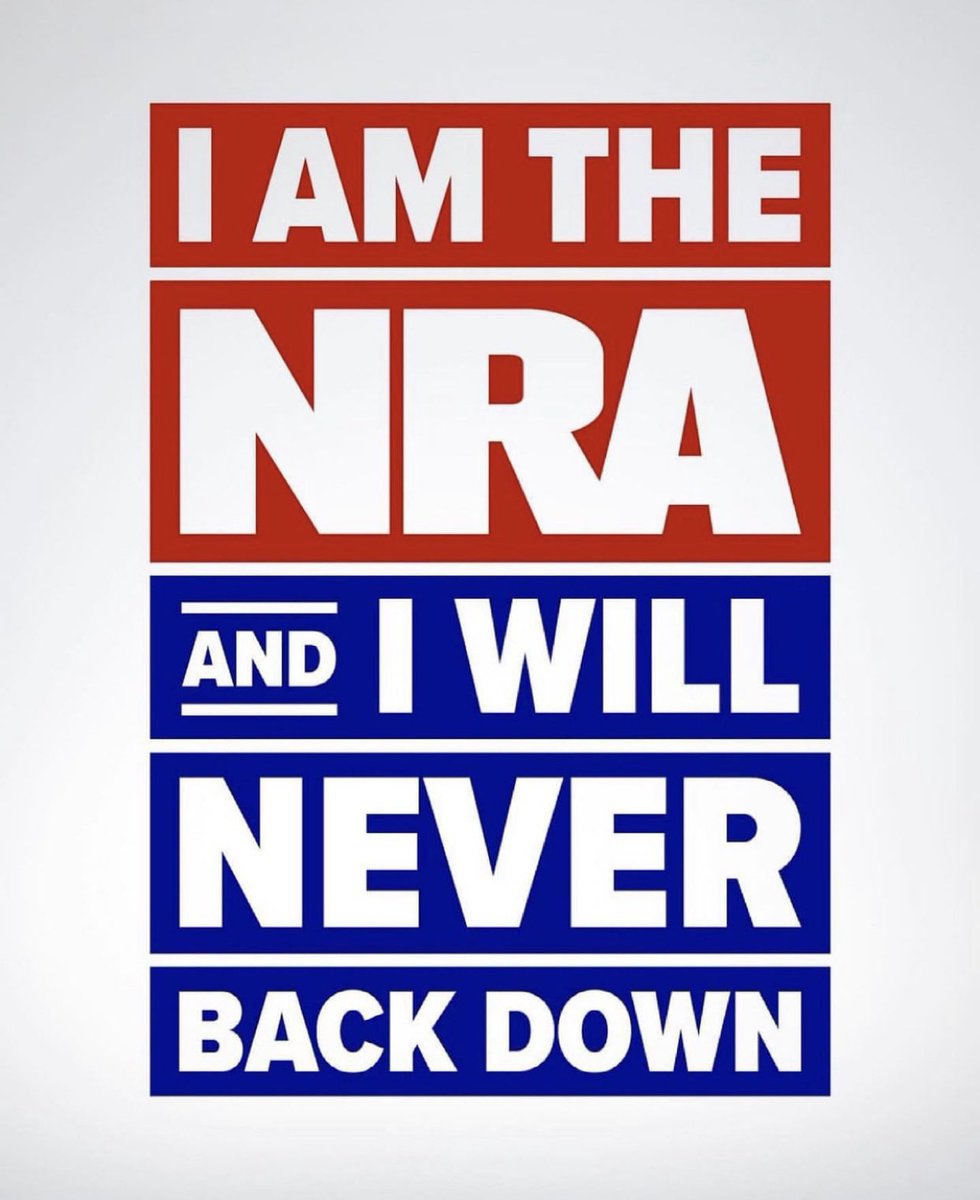 NRA's tweet photo. NRA MEMBERS NEVER SURRENDER. https://t.co/x2oNxeFdY1