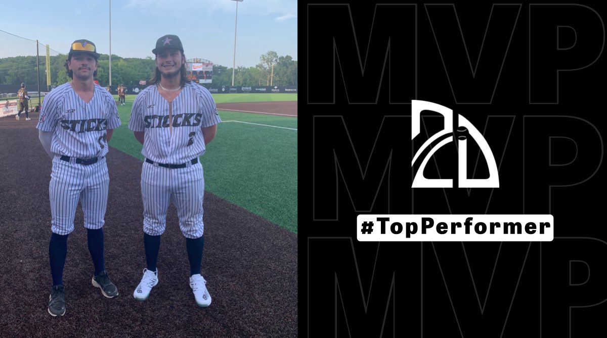 ⭐️ #TopPerformers ⭐️

Bradley Launius: 5IP, 6SO, 2H
Robert Cheney: 1-2, 2RBI, 1R

Summer team: <a href="/AR_Sticks/">Sticks Baseball</a> 18u Tanner
#I20Champ @2DsportsLA