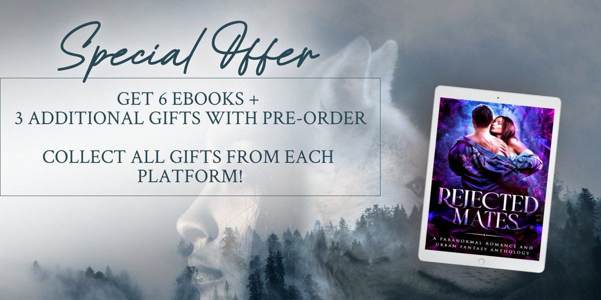 Don’t miss your chance to be seduced by these pages! #RejectedMates
books2read.com/RejectedMates-…

★★Special Offer★★
cassidykoconnor.com/rejectedmates 

#bookbubble
#shifterromance
#bookworm