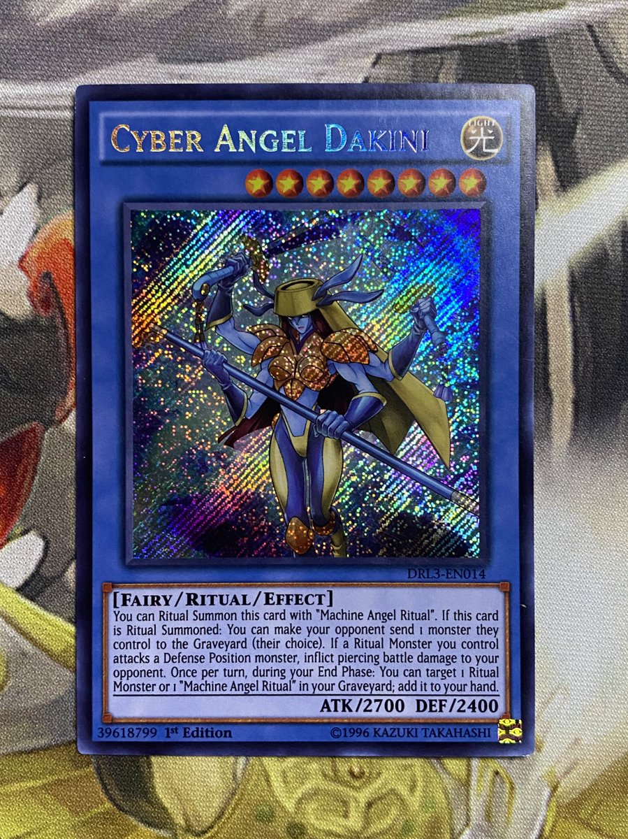 MageAmazed's tweet photo. #GXJune - #CardOfTheDay, Day 16: Cyber Angel Dakini! 😇 #YuGiOh #YuGiOhGX
https://t.co/ltWI00pJ1i https://t.co/kV80klCLz8