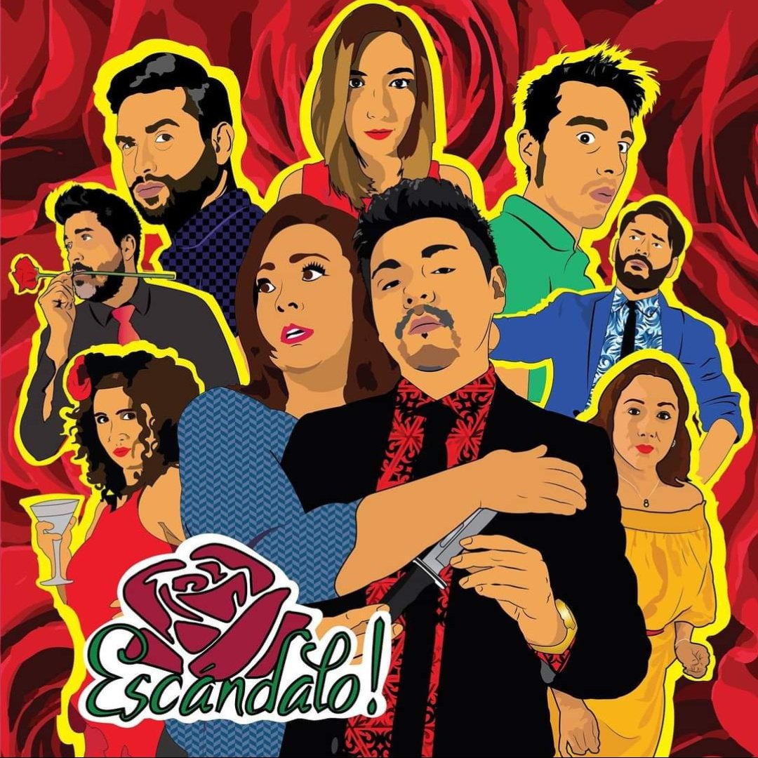 EscandaloImprov's tweet photo. New poster - notice the difference?  It’s our newest cast member!
Welcome @LaLunaLlena_atx 🌹💃🏻
Catch an all new ¡Escàndalo on June 25th at the @esbmacc!
Art by @3orlessmedia
 #atx #austin #austinlatinos #atxcomedy #atximprov #improvatx #austinimprov #austincomedy #austintheater https://t.co/MLnwYNoyIY