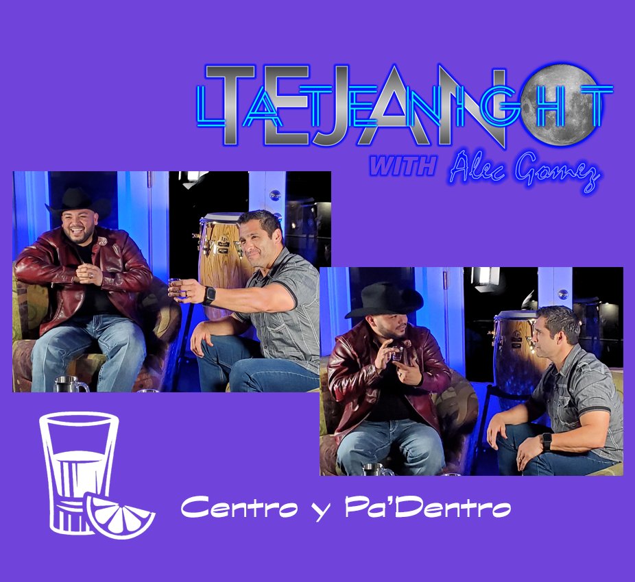 Tejano360's tweet photo. CENTRO y PA' DENTRO...
TEJANO LATE NIGHT with Alec Gomez
Guest is Derek Aguilar of Grupo Nacido
EXCLUSIVELY on Tejano 360+ apps & Roku
Download the app NOW! Subscribe at https://t.co/Q8wdoTCdBU
#CentroyPaDentro
#TejanoLateNight
#Tejano360Network
#TejanoMusic
#tejanostrong https://t.co/G8ZdomJNkv