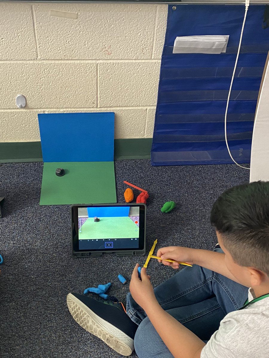 teachwiththe4ce's tweet photo. Claymation greatness happening at #CAMPSIP2022! @AAS_ECISD @EctorCountyISD @ECISDinnovation https://t.co/klarYsAQVN