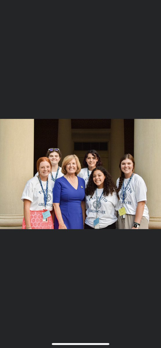 Our students are staying busy this summer!  Check our our very own Chaley Robb <a href="/ALA_PGS/">Palmetto Girls State</a> hanging with SC Superintendent <a href="/Molly_Spearman/">Molly Spearman</a>! <a href="/rsmhs_trojans/">Ridge Spring-Monetta Middle/High School</a> @Webb_OnTheRidge