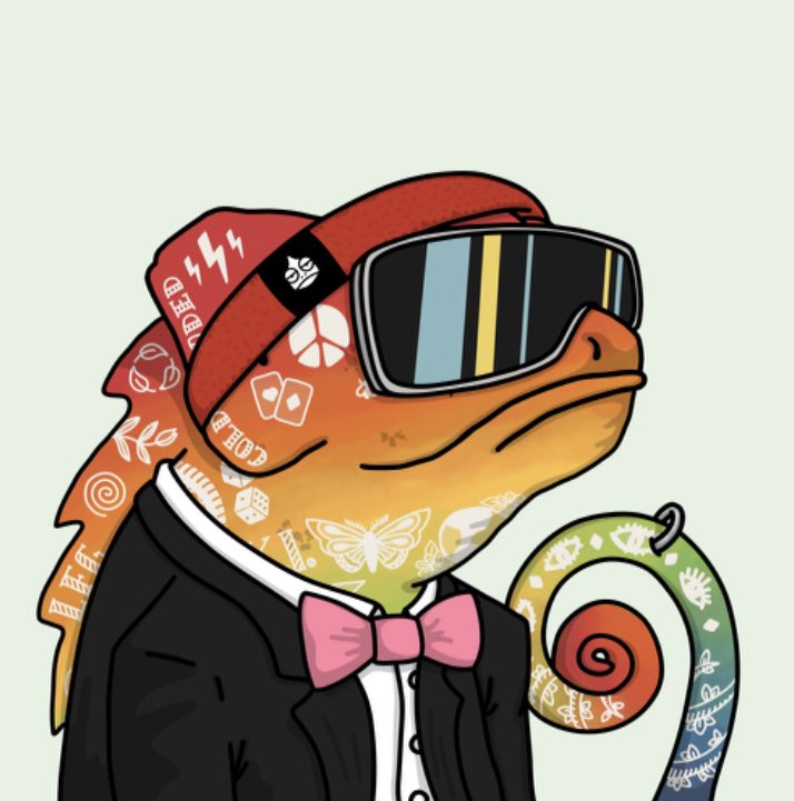 RLindNFT's tweet image. Haven’t posted a #DapperAF #KarmaKrew pic in a while… where’s my bow brigade?!? @KarmeleonsNFT 🎀