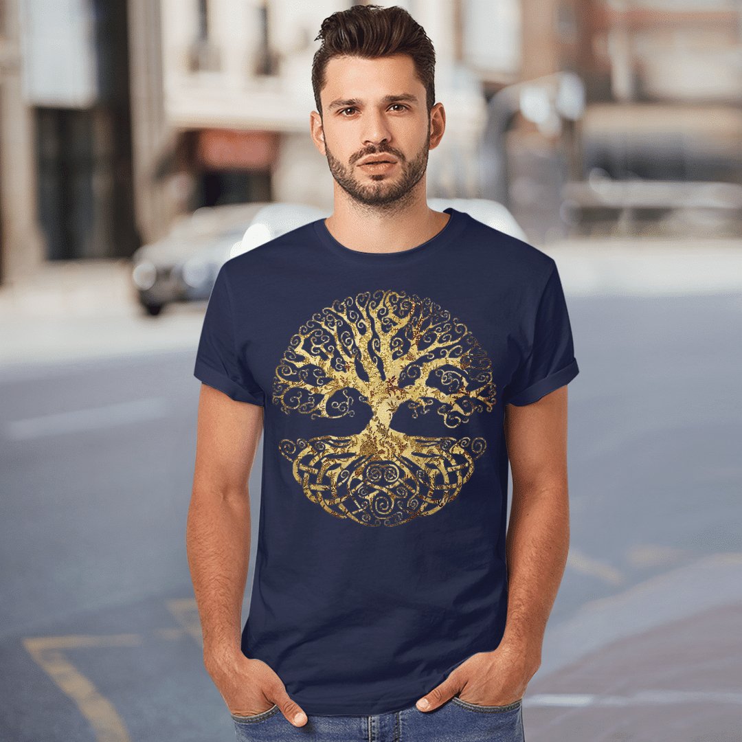 👕  Viking Classic T-shirts 👕 
👕VIKING GEAR : YGGDRASIL - THE TREE OF LIFE IN NORSE MYTHOLOGY - VIKING T-SHIRT👕 
👉🅾🅳🅴🆁 : runebubble.com/vikingtee017-1
👍Unique design for viking style 👕 #vikings
✅ T-SHIRT are made to order 
✅ Each T-SHIRT is  💯  designed