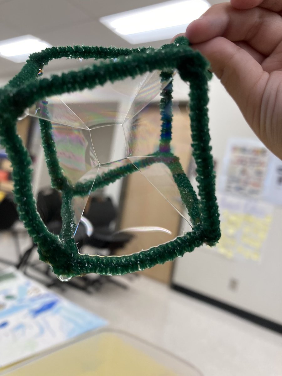 M_Frndez's tweet photo. Artful Science Camp 2022 @CapistranoES @Capistrano_AP Loads of learning and lots of fun! Elements and Design of Art - color and shapes Science and Math and yes BUBBLES! #squarebubbles?#surfacetension #TalkReadTalkWrite @TxSocialStudies @LouisaYISD https://t.co/iMKChbiNDd