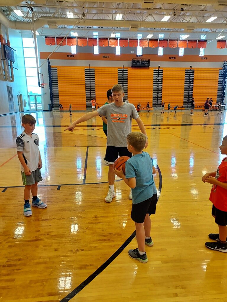 Great first day of camp for our future Warriors!