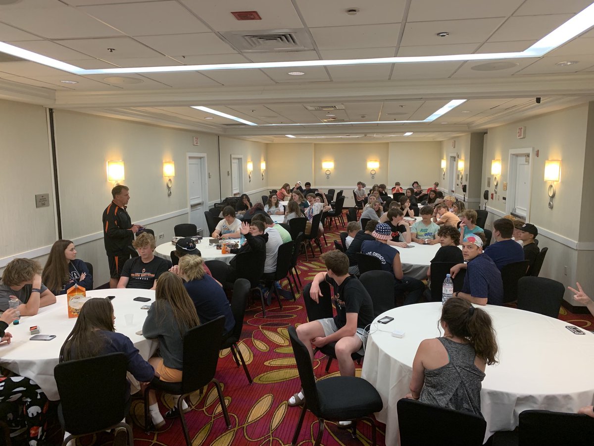 Last nightly meeting🥲 #karcherdc22 #wordsofwisdomfromMrKurt ⁦<a href="/krummler/">Kurt Rummler</a>⁩