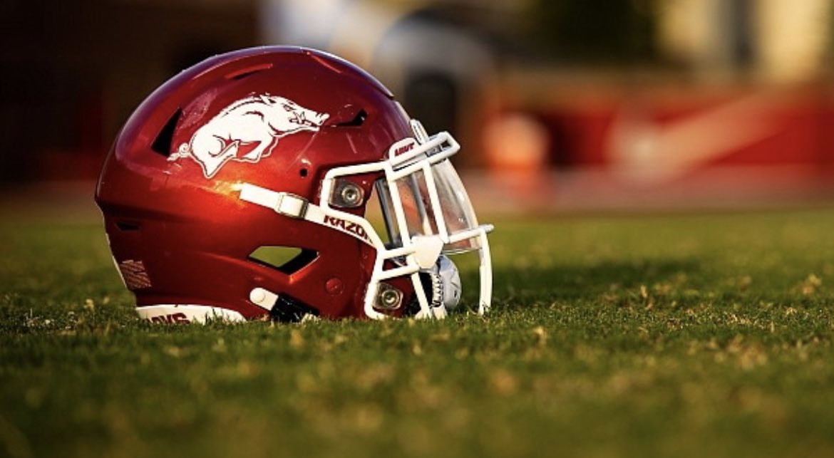 I’m blessed once again to receive a offer from the university of Arkansas