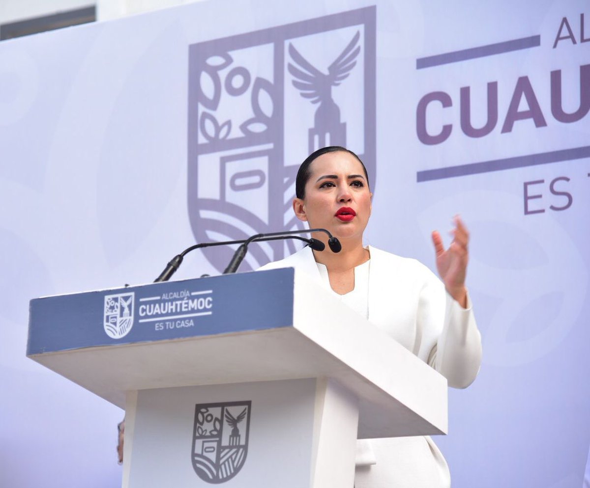 Hoy dirigí un mensaje a habitantes de la alcaldía #Cuauhtémoc, medios de comunicación y a las autoridades involucradas en el caso del Deportivo Guelatao. Agradezco el respaldo de vecinos y políticos que juntos buscamos construir una gran #CDMX. #SandraCuevasAlcaldesa