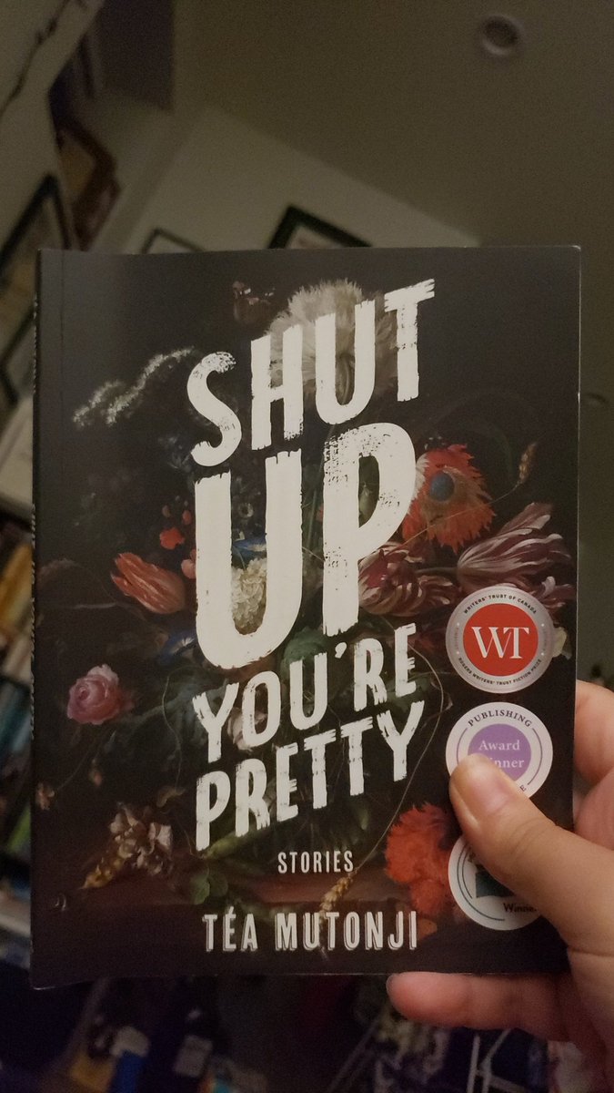 CiTR_ArtsReport's tweet photo. Picked up Shut Up You're Pretty by Téa Mutonji on a random Monday because I forgot my book at home and fell in love with it, please check it out for yourself!
I don't have the words to describe how good it is
⭐⭐⭐⭐⭐ https://t.co/IwENpINCdi