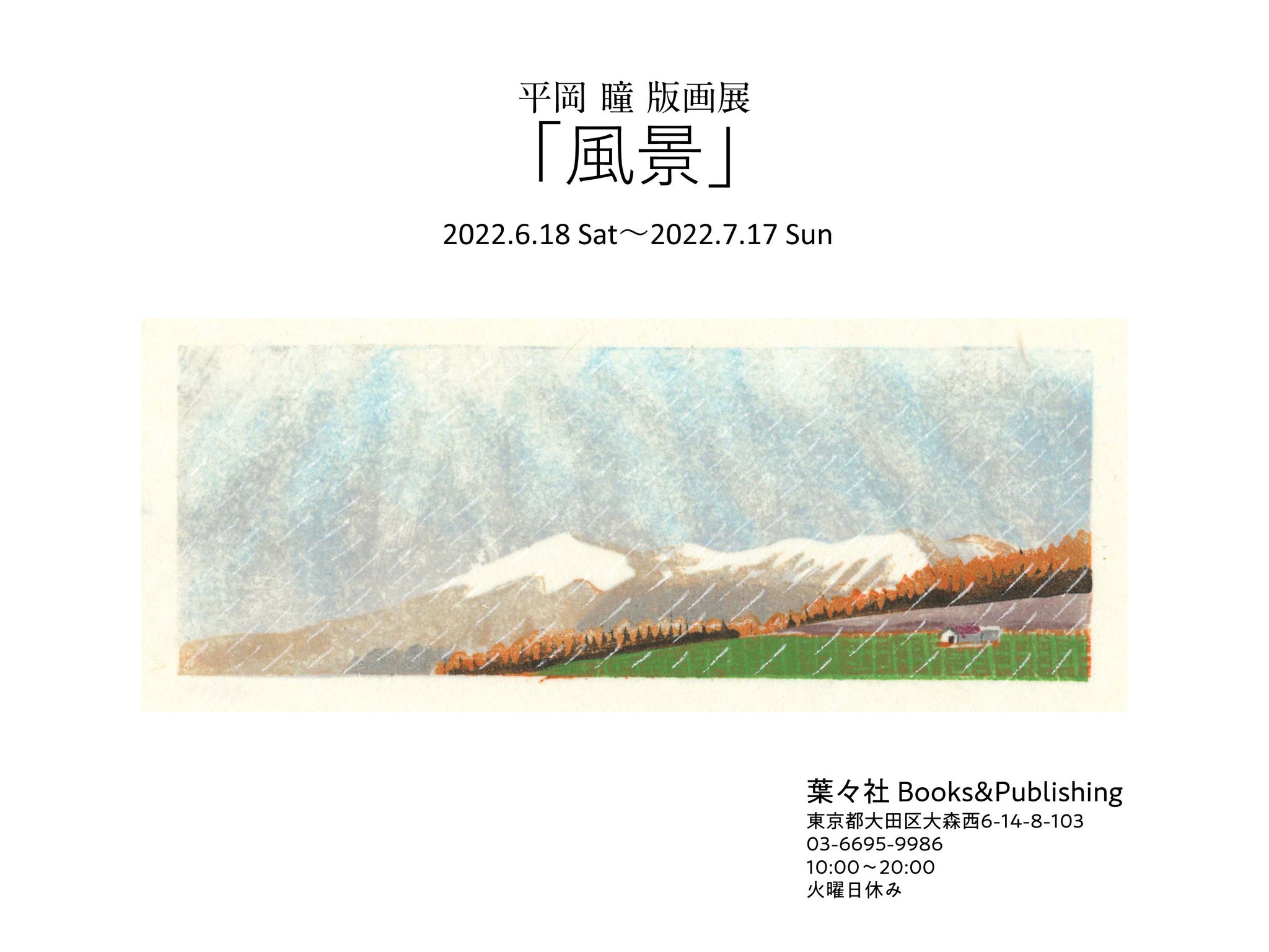 平岡瞳さん　版画　スノードーム　新品　額装 平岡瞳 on X: 