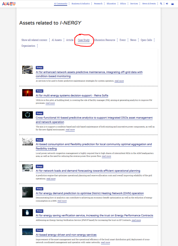 🆕Are u interested on how🤖 #AI could support #EnergySector? 
👉Visit <a href="/inergy_h2020/">I-NERGY</a> page at <a href="/AI4EU/">AI4EU</a> website and explore our #UseCases
🔗ai4europe.eu/ai-community/p… 
<a href="/BonsApps/">BonsAPPs</a> <a href="/AIPlan4EU/">AIPlan4EU</a> <a href="/AI4Copernicus/">AΙ4Copernicus</a> <a href="/StairwAI/">StairwAI - Artificial Intelligence for SMEs</a> <a href="/dih4ai/">DIH4AI project</a>