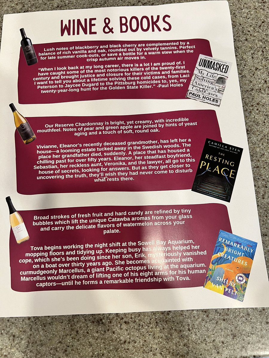 hoosierange's tweet photo. @PaulHoles @PaulHoles, we didn't get a tasting of bourbon in your honor, but the wine and book tasting was a great thing!  I picked up a copy of your book and enjoyed this @WildGeeseBooks event! https://t.co/xkZhy9AfUj