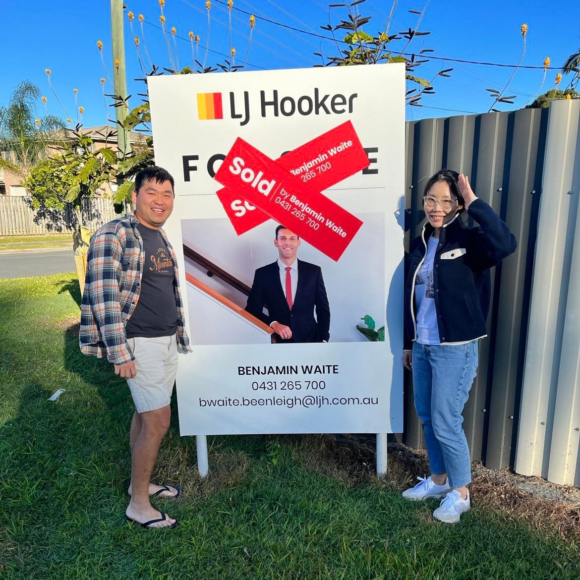 BenjaminWaite's tweet image. What happens when you&apos;re too quick on the SOLD sticker for the Buyers to jump in? Just add another! 
#whynothaveboth