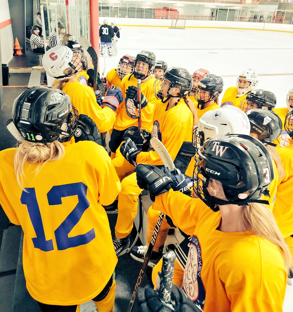 CoachJenWilson's tweet photo. And that's a wrap on Team Bumblebee 🐝! Another great week of development with @usahockey and @WAHA_Hockey at the annual Central District Camp. Countdown to next year!! 😀 #GrowTheGame #campweek #Centrals https://t.co/cPvoGkW0Sw