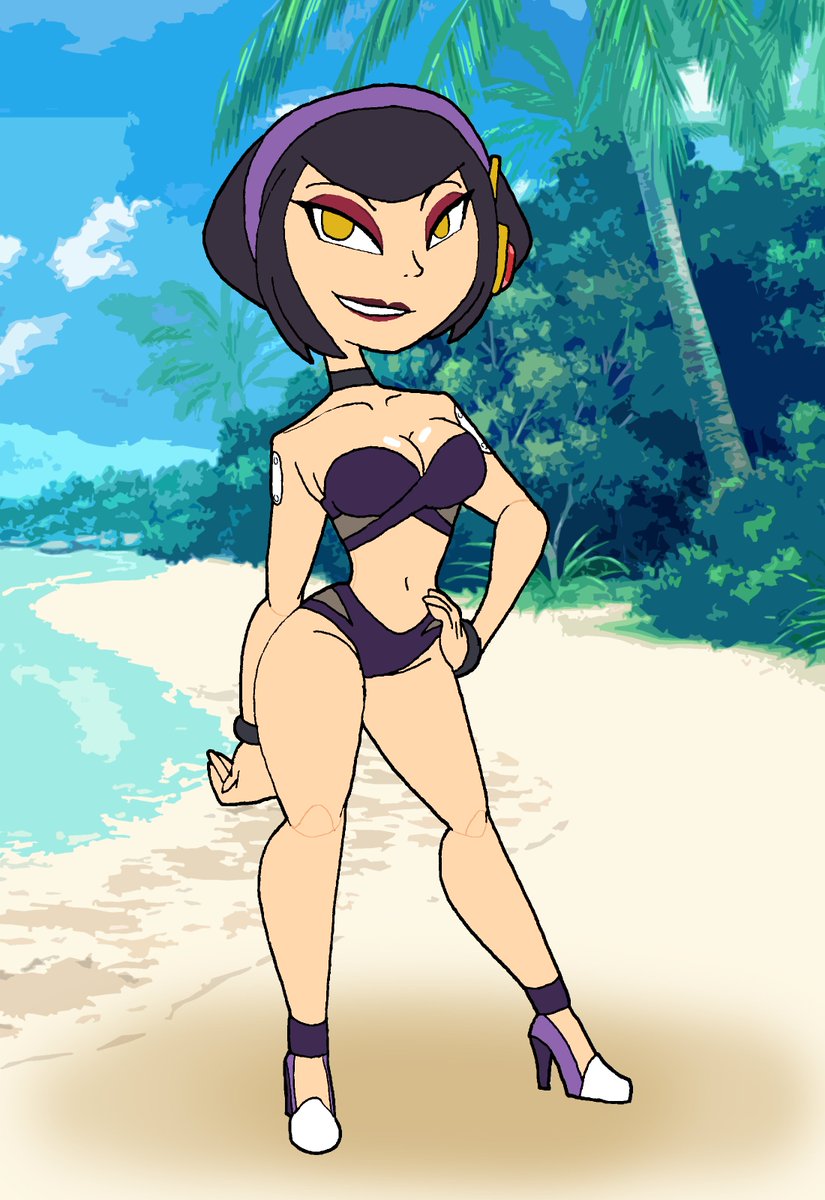 Red_dumpster's tweet photo. Also did solo shots for the villainess group, just in case you were more of a fan of JUST one and not all four
So here's Malware, Troja, Torrent, and Sigmalia, in order
#myart #myartwork #SFW #ReploidOC #Reploid #Swimsuit #characterdesign #oc #originalcharacter #ArtistOnTwitter https://t.co/JaFe4a12iV