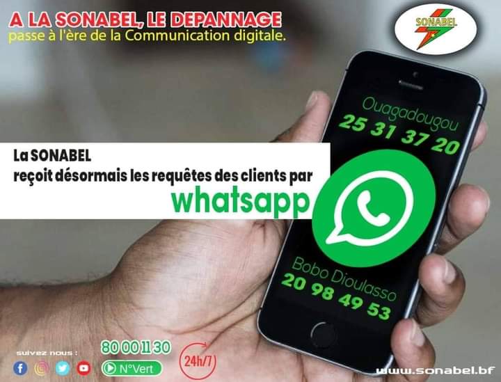 SONABEL tweet media