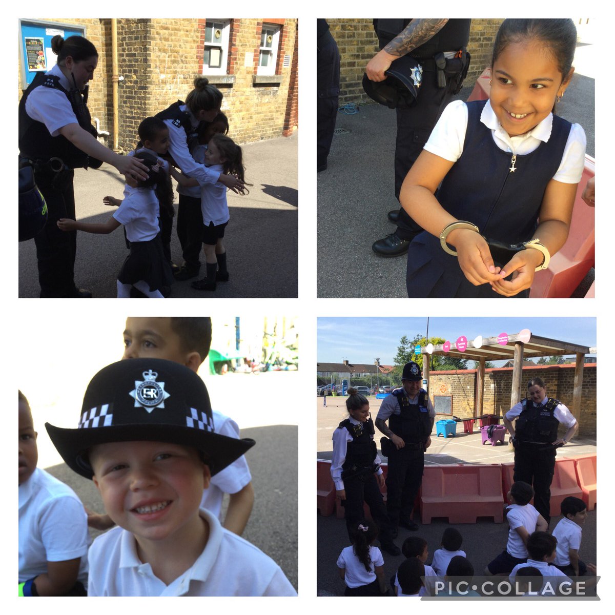 EPSMissMichael's tweet photo. Thank you so much to @MPSEnfieldHW for your visit this week. Reception really enjoyed learning about your job and how you keep us safe 👮🏼👮🏽‍♂️@Eastfield_EN3 @hussain_roksana https://t.co/n2lNI7nb86