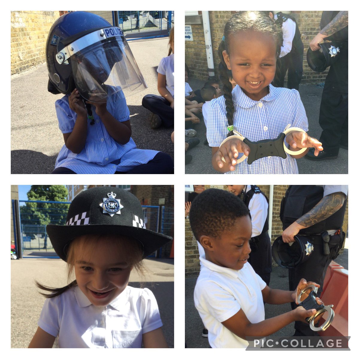 EPSMissMichael's tweet photo. Thank you so much to @MPSEnfieldHW for your visit this week. Reception really enjoyed learning about your job and how you keep us safe 👮🏼👮🏽‍♂️@Eastfield_EN3 @hussain_roksana https://t.co/n2lNI7nb86