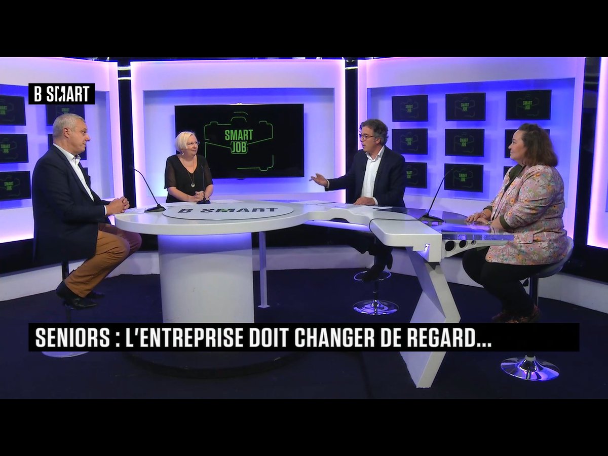 #MultiGénération 👉🏼 🎥 Avec <a href="/FrederiqueJeske/">Frédérique Jeske</a>, <a href="/VincentSNC/">godebout vincent</a>, Amélie Favre Guittet dans le cercle #RH échangent sur les difficultés d’#emploi des personnes dites #seniors. Quelle politique pour les entreprises ?  bsmart.fr/video/14264-sm… via <a href="/B_SMART_TV/">B SMART 4Change</a> - #Génération - #Inclusion
