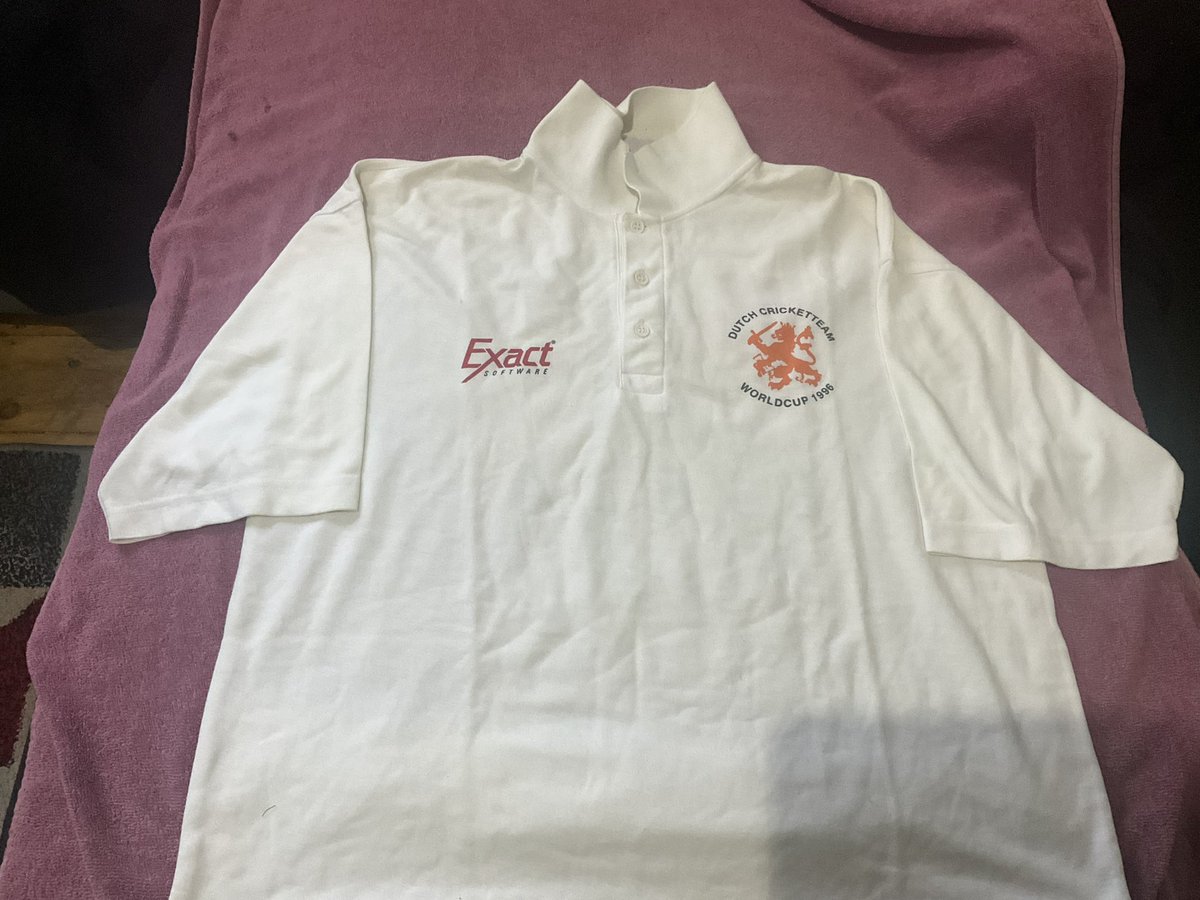 Jim Congdon (@redbackjim) on Twitter photo <a href="/JJ_Esmeijer1972/">Essie</a> thank you mate! Once again! <a href="/KNCBcricket/">Cricket🏏Netherlands</a> <a href="/excelsior20/">Excelsior'20.⚽🏏</a> wicket keeping guru! Marcel Schewe playing shirt, hat and training shirt from 96WC #CollectorsDream <a href="/JJ_Esmeijer1972/">Essie</a> thank you mate! Once again! <a href="/KNCBcricket/">Cricket🏏Netherlands</a> <a href="/excelsior20/">Excelsior'20.⚽🏏</a> wicket keeping guru! Marcel Schewe playing shirt, hat and training shirt from 96WC #CollectorsDream