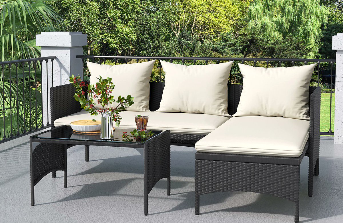 Great Price! Great Product! Great Day!
Get the 3 Pieces Outdoor Furniture Set in your backyard to have a great time!
bit.ly/39oV0Cn

#rattan #garden #sofa #backyard