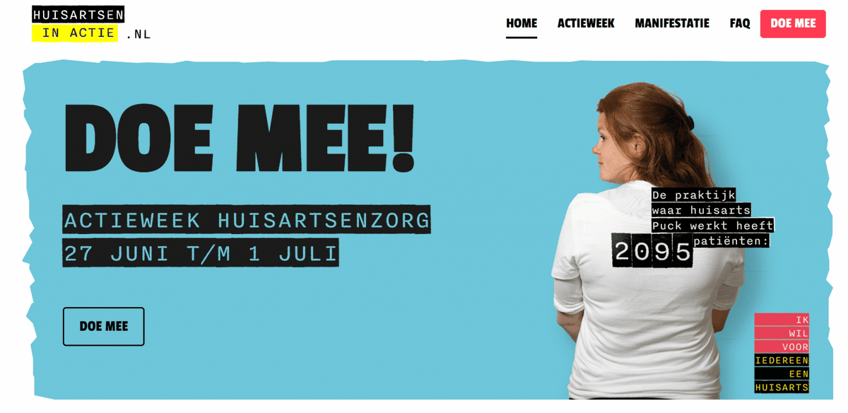 Actiewebsite live - vphuisartsen.nl/actiewebsite-l…
#iedereeneenhuisarts