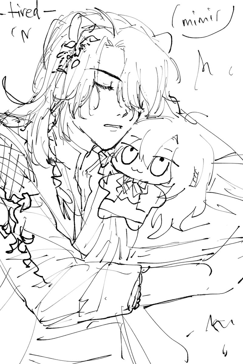 sum oc doodles recently. i love this brush 