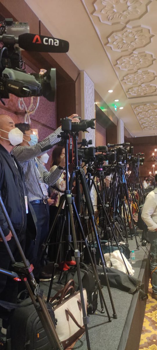 Prabir_India's tweet image. #DD12 Great moment for ASEAN-India partnership in its 30th year celebration. Over 20 journalists from 10 ASEAN covering #DD12. Thank you @MEAIndia for facilitating their travel and stay. @ASEAN @AIC_aseanindia @indiatoasean @RIS_NewDelhi @gitikasrivastav @Sachin_Chat