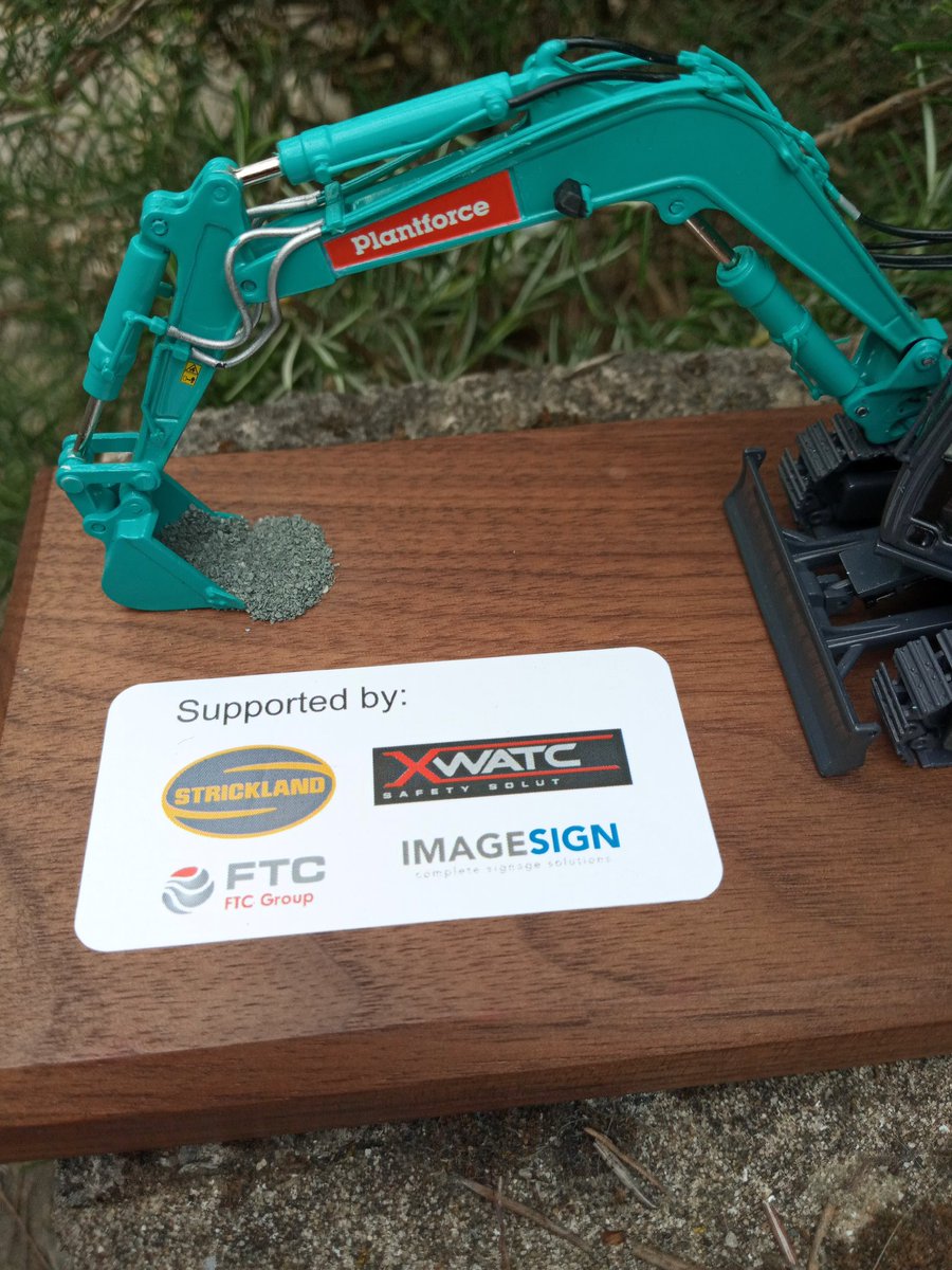 Gaz520's tweet photo. A little Kobelco sk85 we have done for a good cause.#Plantforce #Kobelco https://t.co/3woGsKJSSa