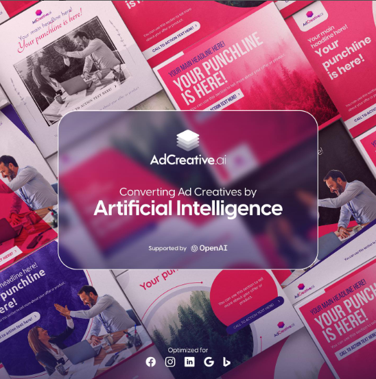 adcreative_ai's tweet photo. Looking for a way to get ahead of the competition? Give your business an unfair advantage with Artificial Intelligence. See how our machine learning can generate creatives based on your brand in just a few steps. ⁠⁠
⁠⁠
#adreatives #AI #facebookads #googleads #instaads https://t.co/WxlIJPrkv0