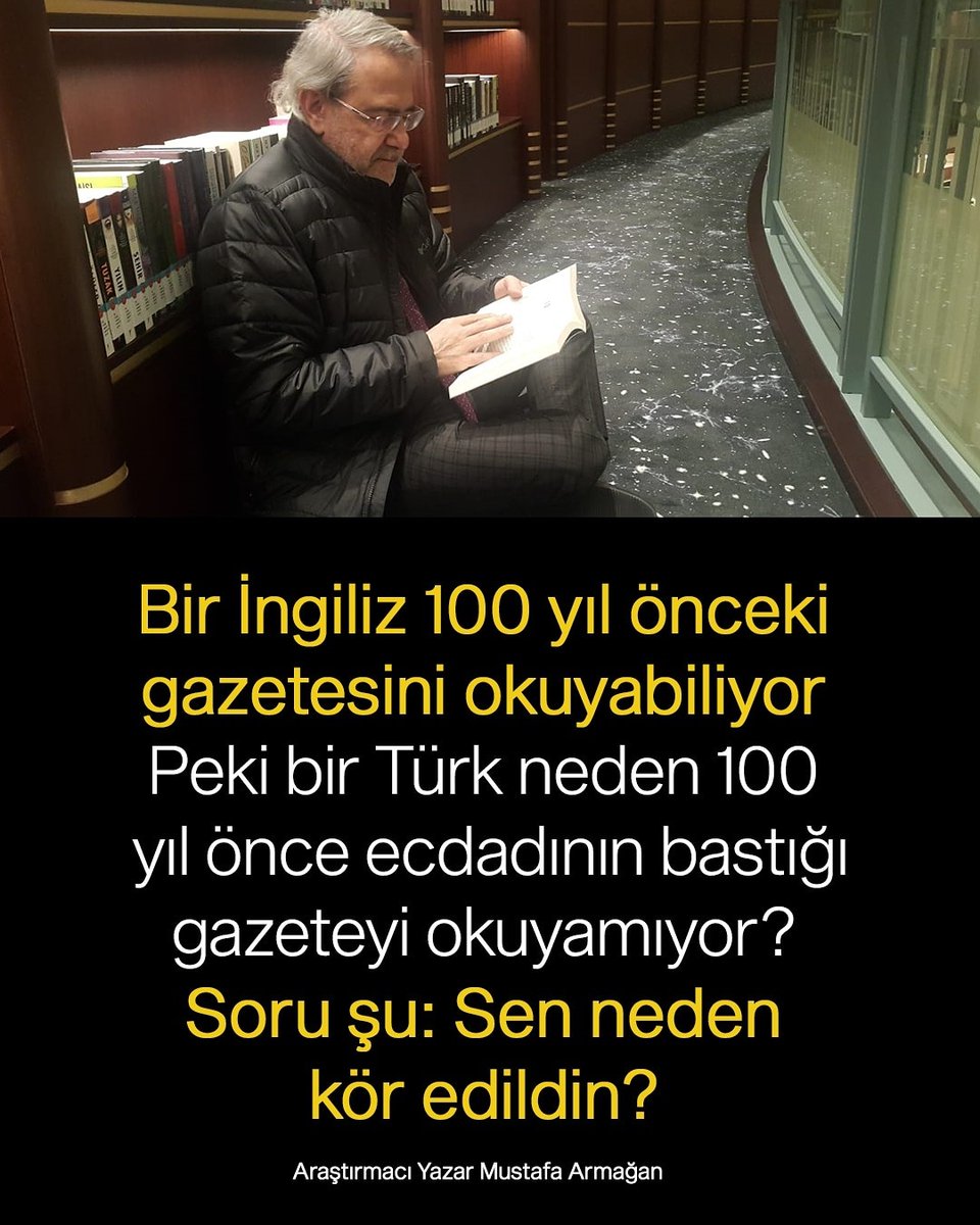 mustafarmagan's tweet photo. Asıl soru şu:
SEN NEDEN KÖR EDİLDİN? https://t.co/4B26fspd1D