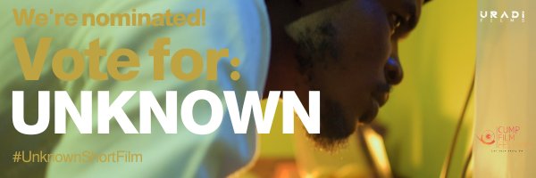 uradifilms's tweet photo. Our film UNKNOWN has been nominated for the Cump Film Festival, please vote for us and share the link 💪
https://t.co/x6tn5A1rbS
Here's the link to the film
https://t.co/FClBn3QMvM

#unknownshortfilm #uradifilms #filmfreeway #cumpfilmfestival #letyourstorybe https://t.co/IDTlHATNdJ