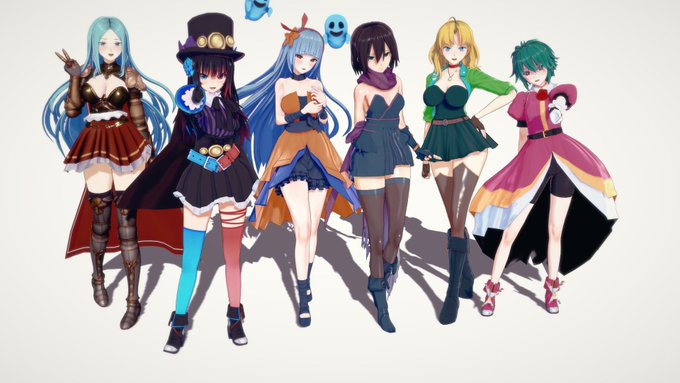 今まで作ったサガキャラ集合画 #ロマサガRS #コイカツ 