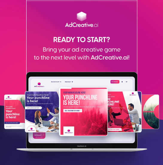 adcreative_ai's tweet photo. Looking for a way to get ahead of the competition? Give your business an unfair advantage with Artificial Intelligence. See how our machine learning can generate creatives based on your brand in just a few steps. ⁠Let's get started!⁠⁠
⁠⁠
#adreatives #AI #facebookads #google https://t.co/J944P13EXN