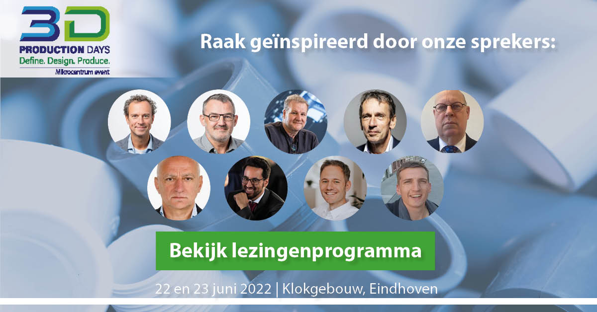 Raak geïnspireerd door onze sprekers tijdens de 3D Production Days. We lichten enkele sprekers aan u uit. Benieuwd naar het volledige programma? Bekijk de website:
okt.to/Od8eob