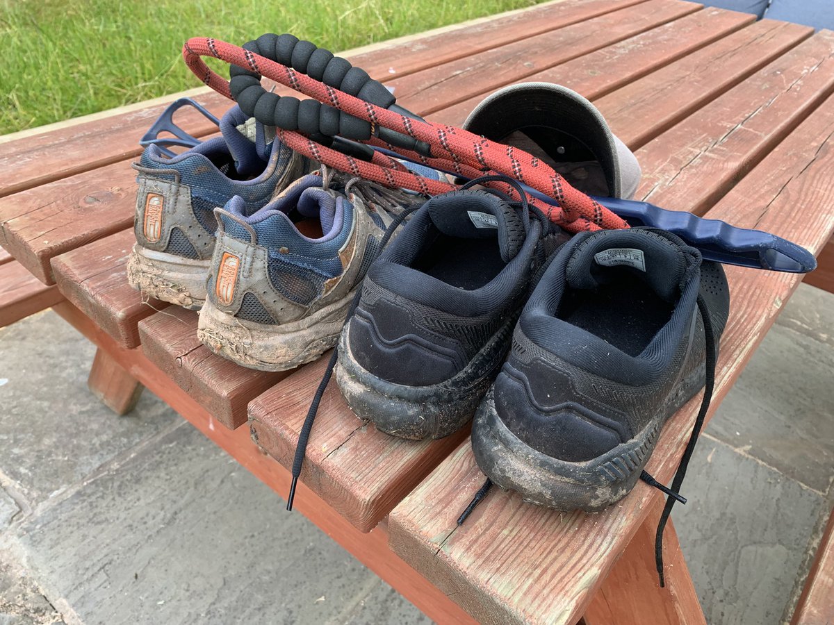 TKilpecks's tweet photo. Morning run is done @brooksrunning Now for the @HfdWalking It’s going to be a hot one ☀️ @thenorthface #hereford #inoneday #154miles @VisitHfds #walking #running https://t.co/CXPQHTLXso