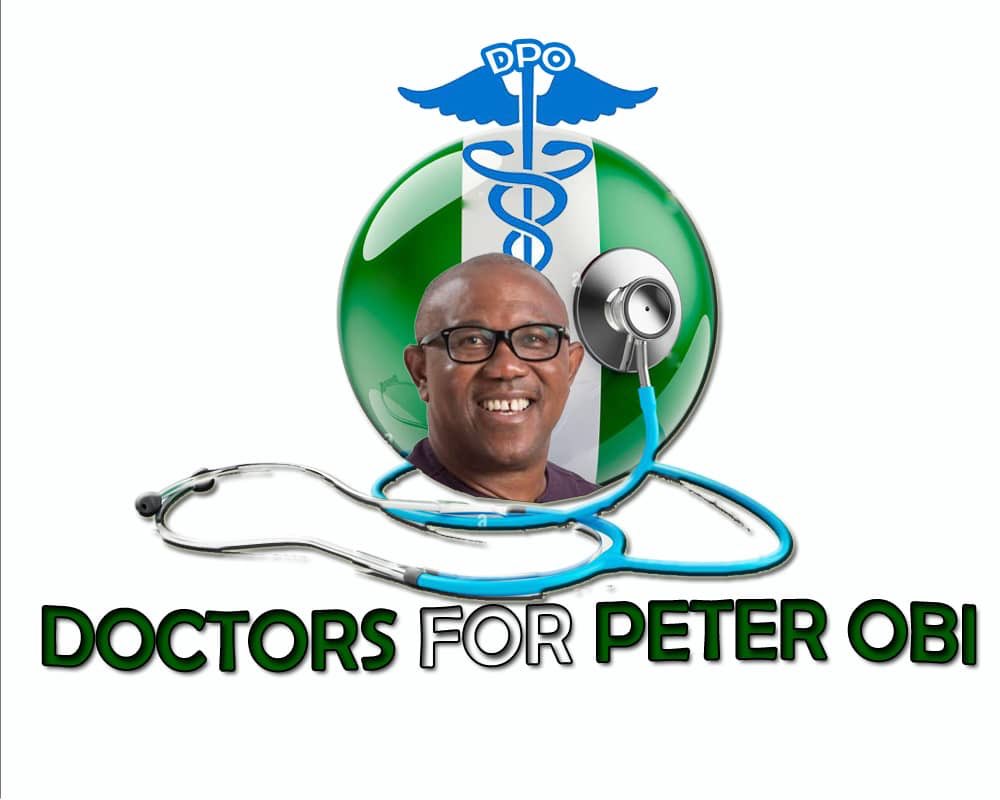 Uchekennedy5's tweet photo. Peter Obi is more than a movement,Doctors all over the country and Diaspora are coming together to give PO their support.When u see a leader u will know. https://t.co/N2VHtTxF47