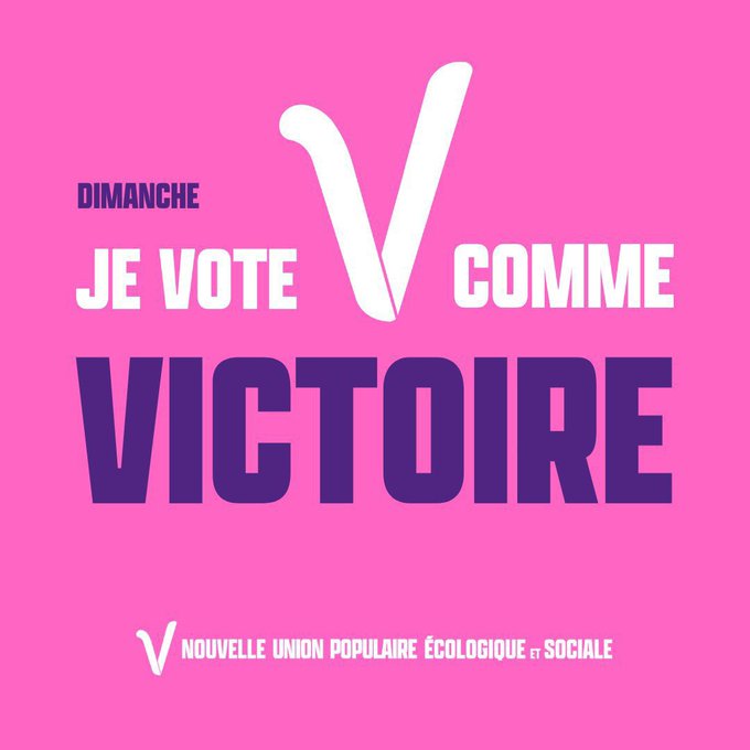 Dimanche on vote pour élire les candidat(e)s de la NUPES

Imaginez ce que M. Macron peut faire avec tout les pouvoirs pendant:
1771 jours
42.504 h
2.550.240 m
153.014.400 s

#legislative2022 #Nupes @allan_adb @l_boyard @nupes92_6 @BGaillard2022 @sachaandre3309  @GauchardNoe