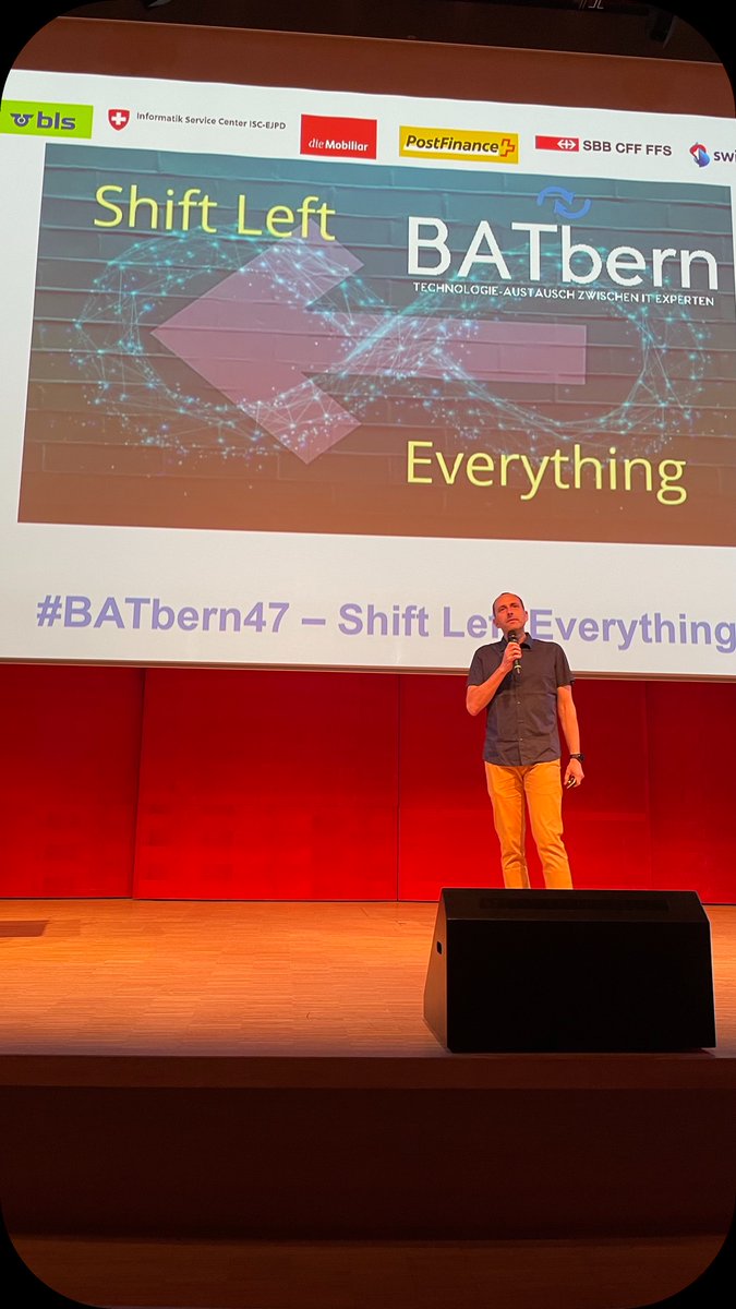 BATbern's tweet photo. Let‘s go. Das #BATBern47 beginnt https://t.co/O2Q7okJlJ2