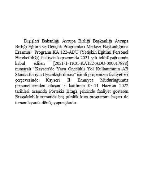 KayseriEmniyeti's tweet photo. “Kayseri'de Yaya Öncelikli Yol Kullanımının AB Standartlarıyla Uyumlaştırılması” projemiz faaliyetleri @ABBaskanligi, @ulusalajans, @EmniyetGM, @TrafikEgm, @kayserivaliligi, @KayseriEmniyeti https://t.co/Q34kelvxWL
