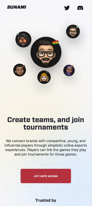 desmondsofua's tweet photo. @Sunamigames 
v2 website
Light &amp; Dark Mode
Designed by @osemuix . Made with @webflow https://t.co/fmBxEgbNdI