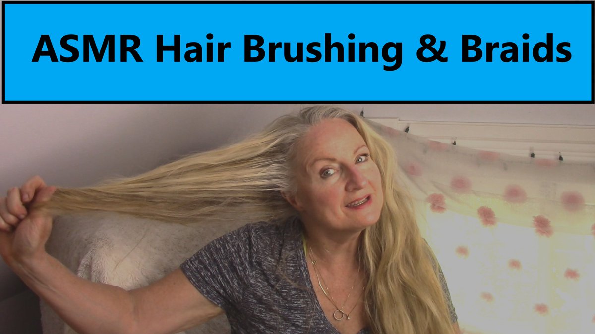 kimkasch's tweet image. Trouble sleeping? Why not try #ASMR with the #oddlysatisfying sounds of #hairbrushing and #braiding of #hair  ?
youtu.be/bRFOQ2L6gNw