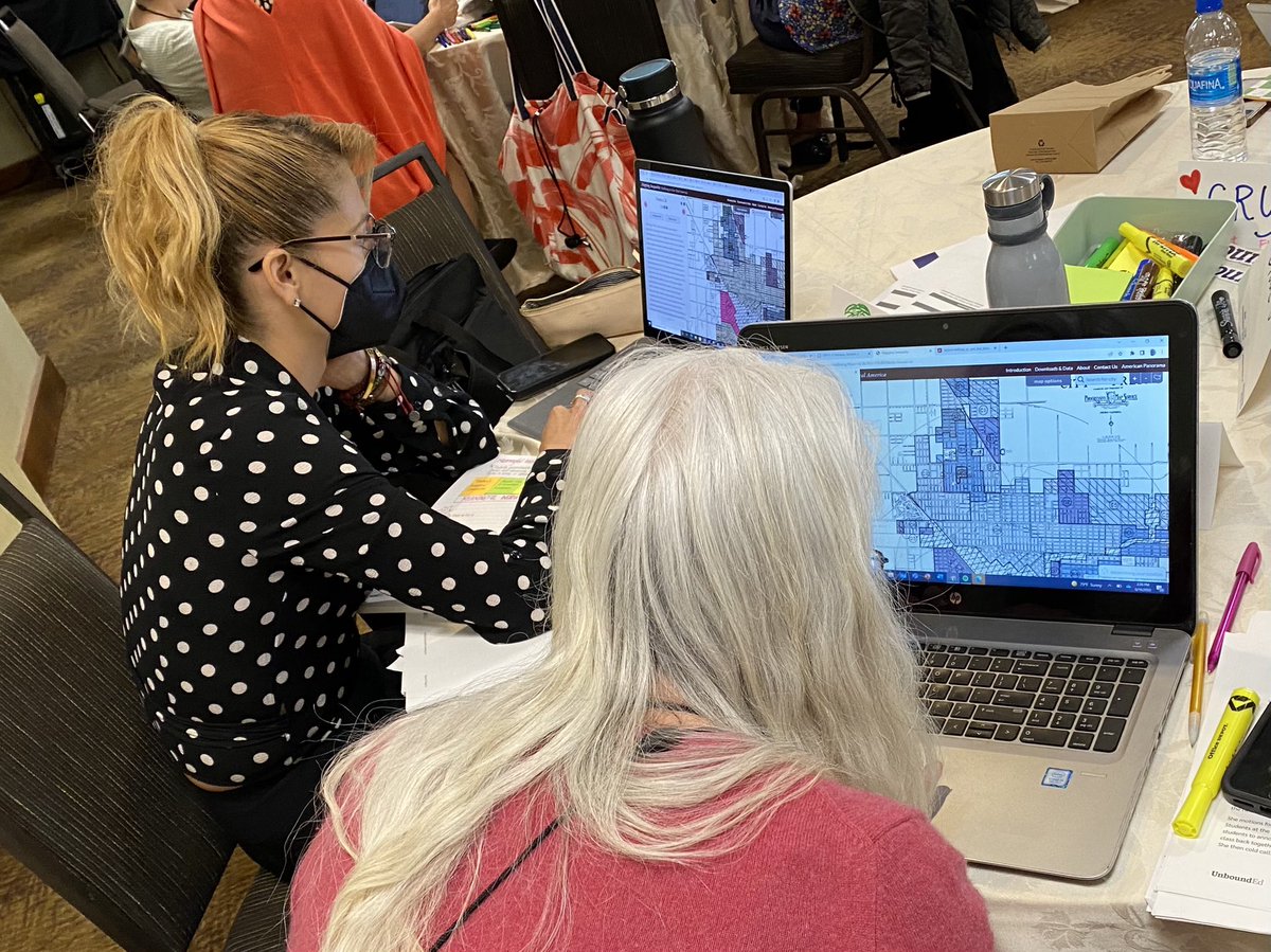 RBobinchuck's tweet photo. Our learning continues on day 4 at the @unboundedu #StandardsInstitute West! We worked to adapt a lesson to leverage students’ funds of knowledge.
#ShiftsInELA #ShiftsInMath #KnowBetterDoBetter #BeTheChange #ELAAllDay #MathKeepingIt100 https://t.co/KnRWgAXVFf