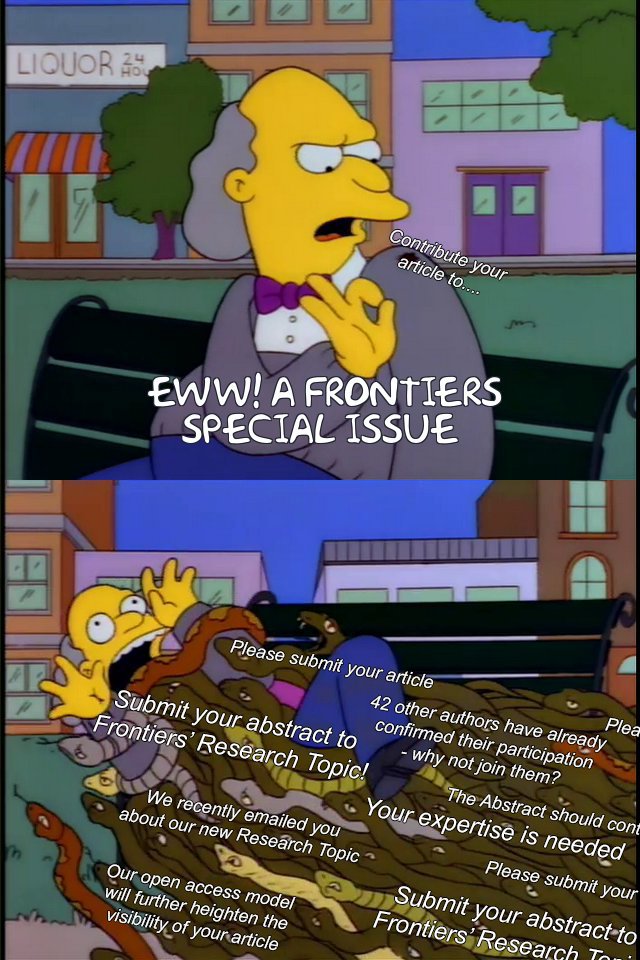 Checking my email every morning
#AcademicTwitter