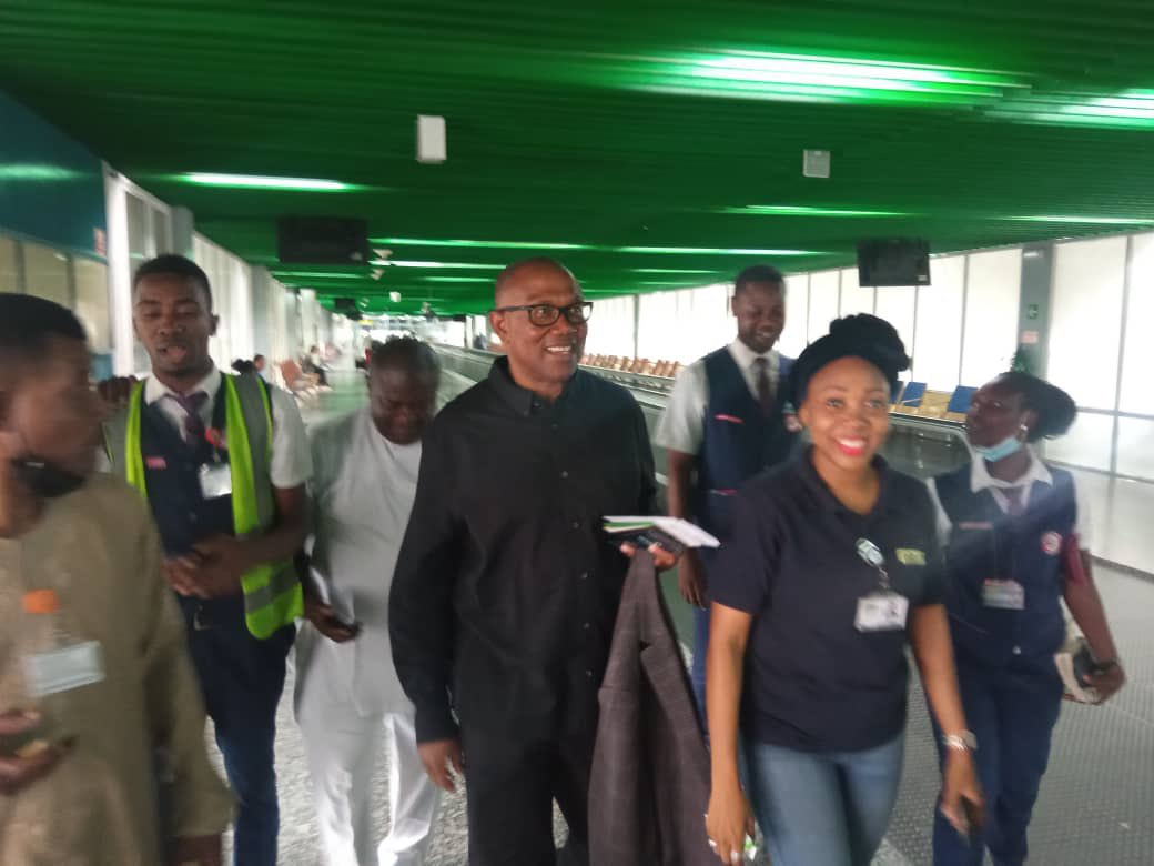Mr_PeterObi's tweet photo. I just departed for Egypt on a 3-day visit as part of my detailed study of comparable countries to Nigeria. In Egypt, I am expected to understudy, among others, the Egyptian Power Sector, Education, Planning and Finance Sectors. -PO https://t.co/E1S1YHXOW9